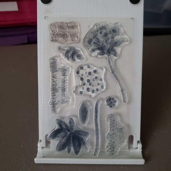 Stampin' Up! 'AVANT GARDEN' Photopolymer Stamp Set (Used) - Picture 3 of 5
